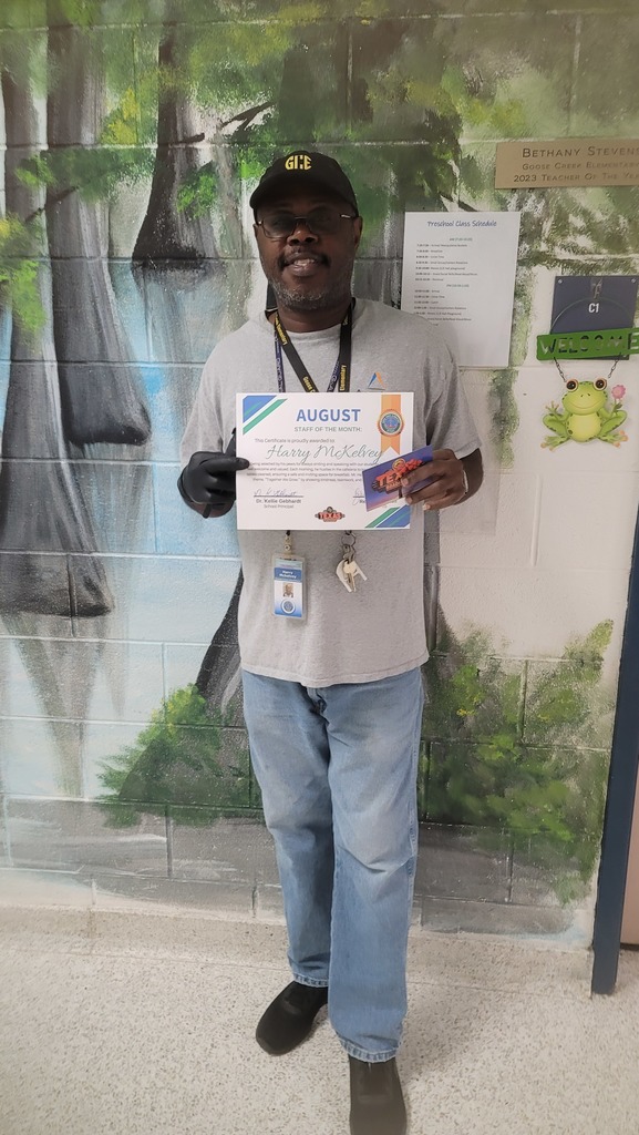 GCE employees of the month