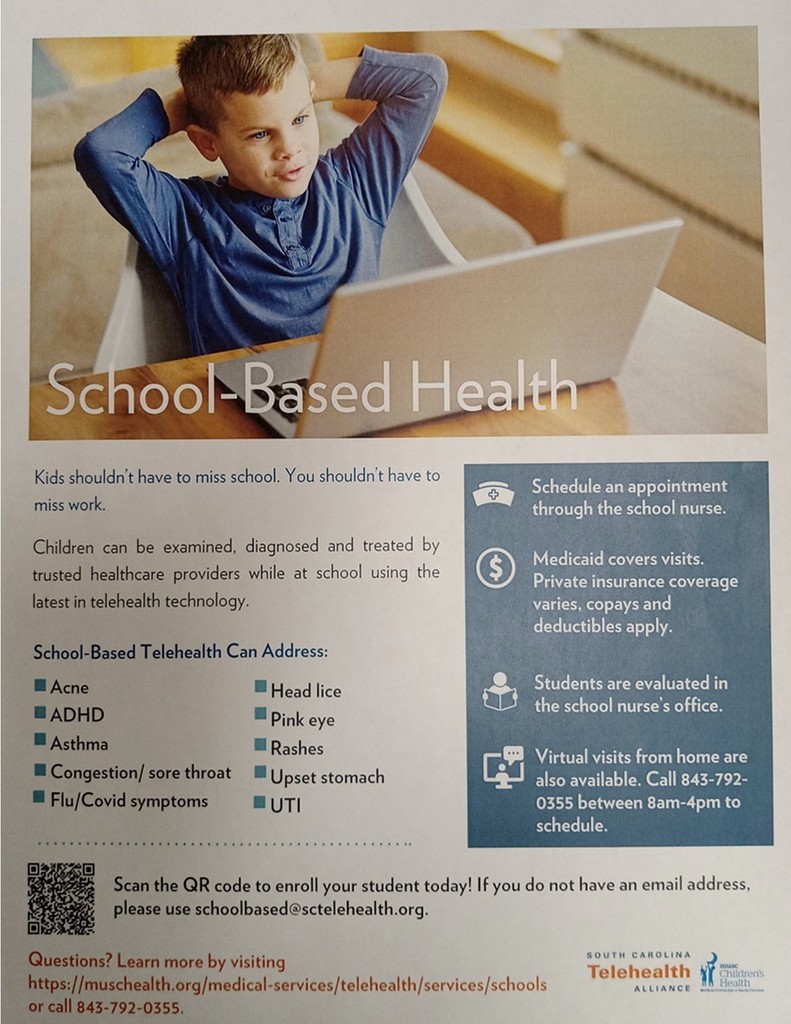 School-Based Health Flyer