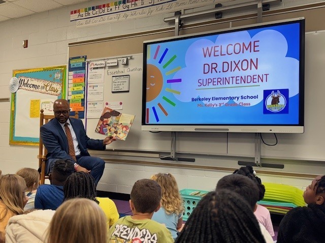 Celebrating Literacy with Dr. Dixon!