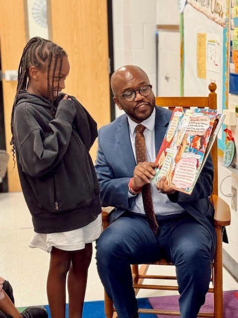 Celebrating Literacy with Dr. Dixon!