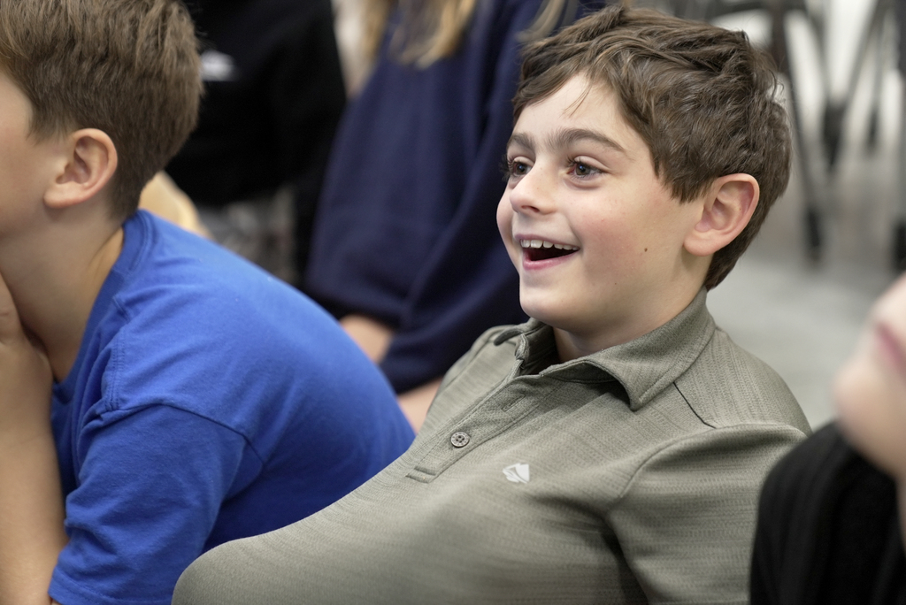 student smiling