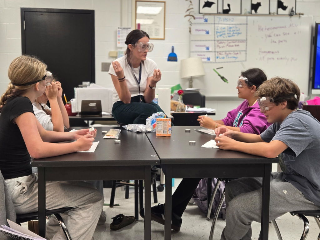 Mrs. Covington's science class