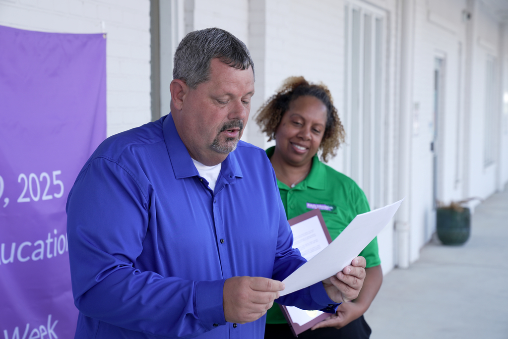 Mayor proclaiming this week Adult Education and Family Literacy Week