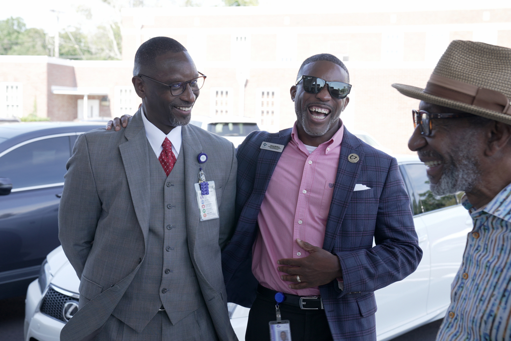 Kylon with Berkeley County official