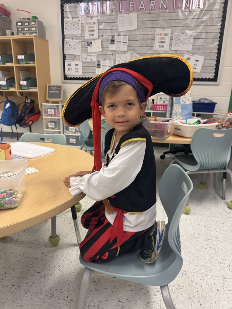 boy in pirate costume 