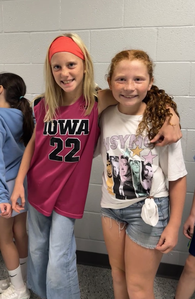 girls smiling 