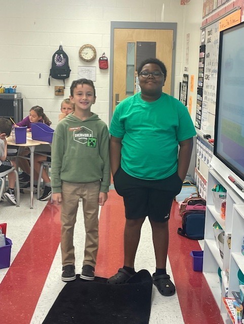 The guys participated in twin day for homecoming.