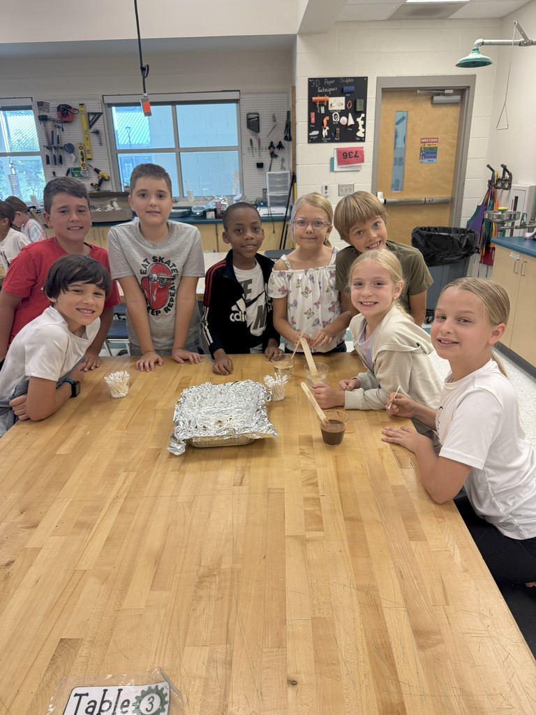 The students enjoyed trying out the different flavors- except the salty one!