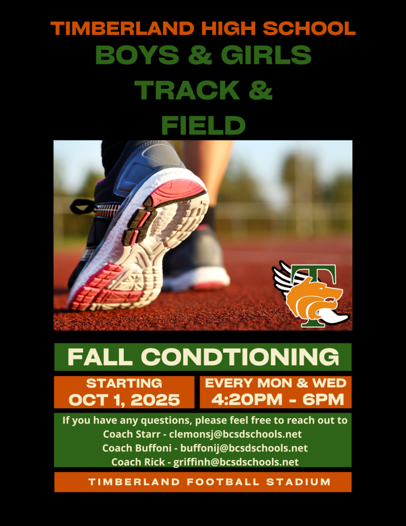 Track Conditioning Flyer