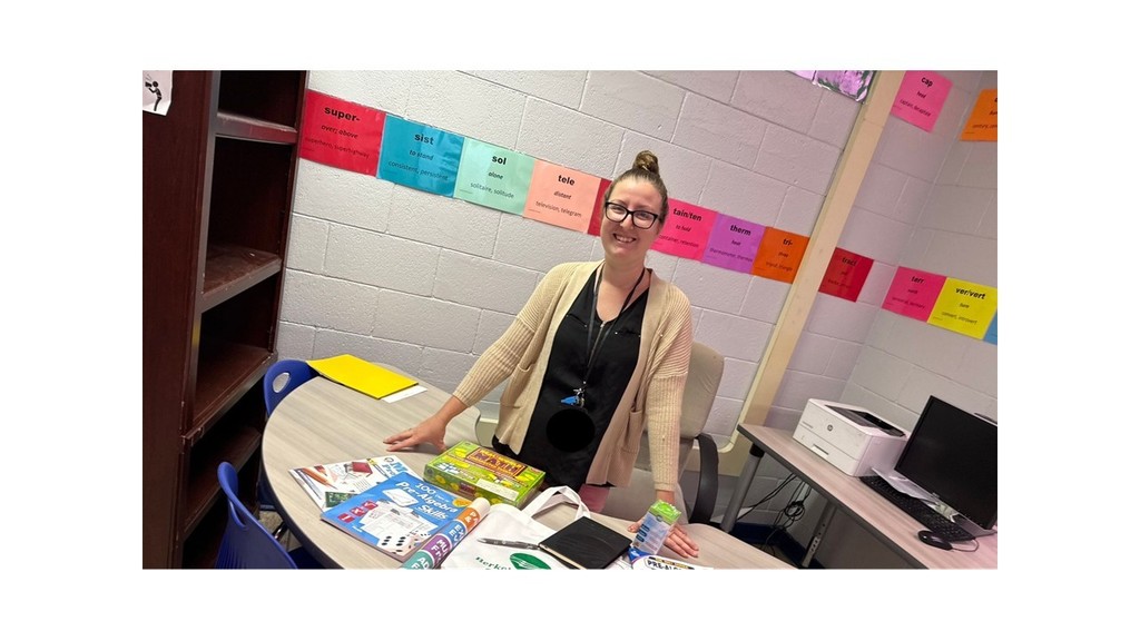 Ms. Walter  won $100 worth of items from her teacher wish list, sponsored by Berkeley Electric!