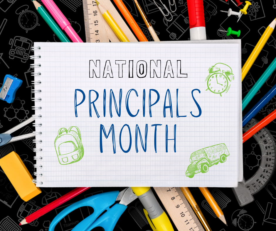 National Principals Month graphic