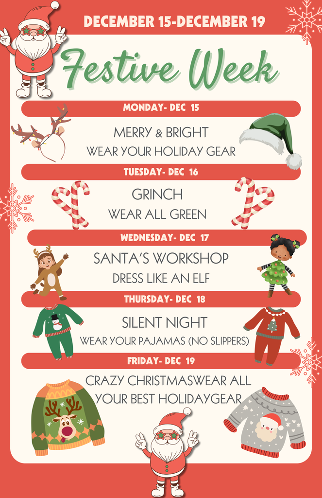 Festive Dress Up Week