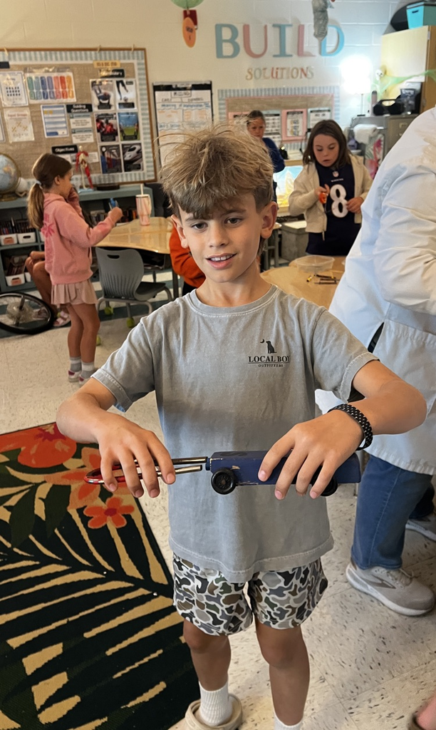 student experimenting with magnets 