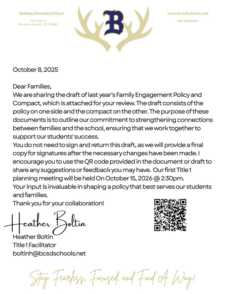 QR Code for our Google Form