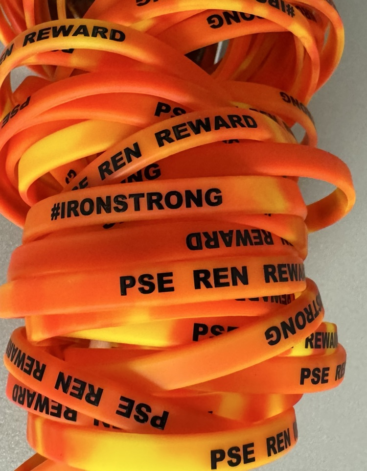 Orange bracelets 