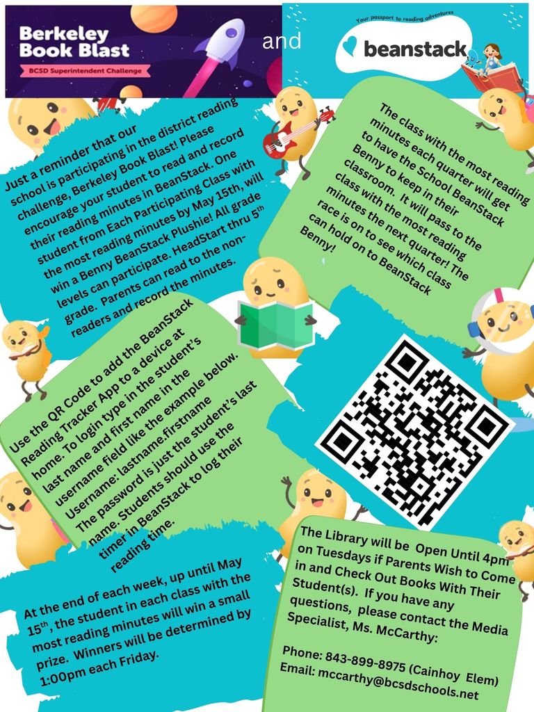 Beanstack Contest Flyer