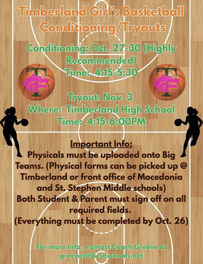 Girls BB Tryout