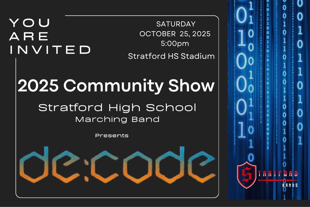 2025 SHS BAND COMMUNITY SHOW INVITE 10.25.25 @ 5:00PM