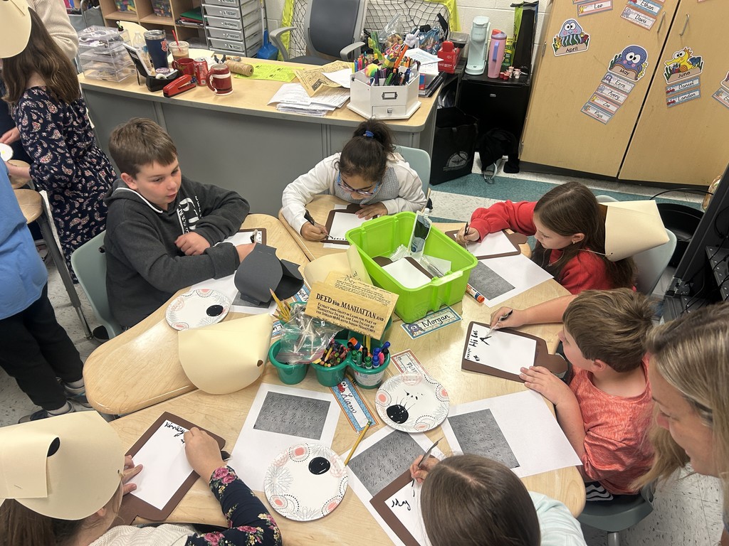 A lot of patience was needed to write with a quill (feather).