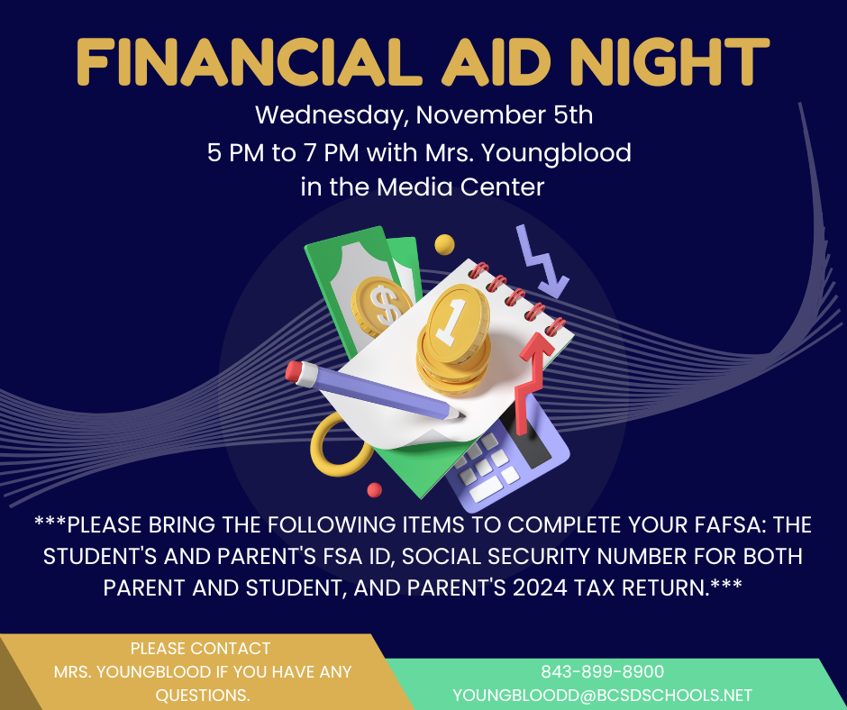 Join us for Financial Aid Night to learn how to fund your education!