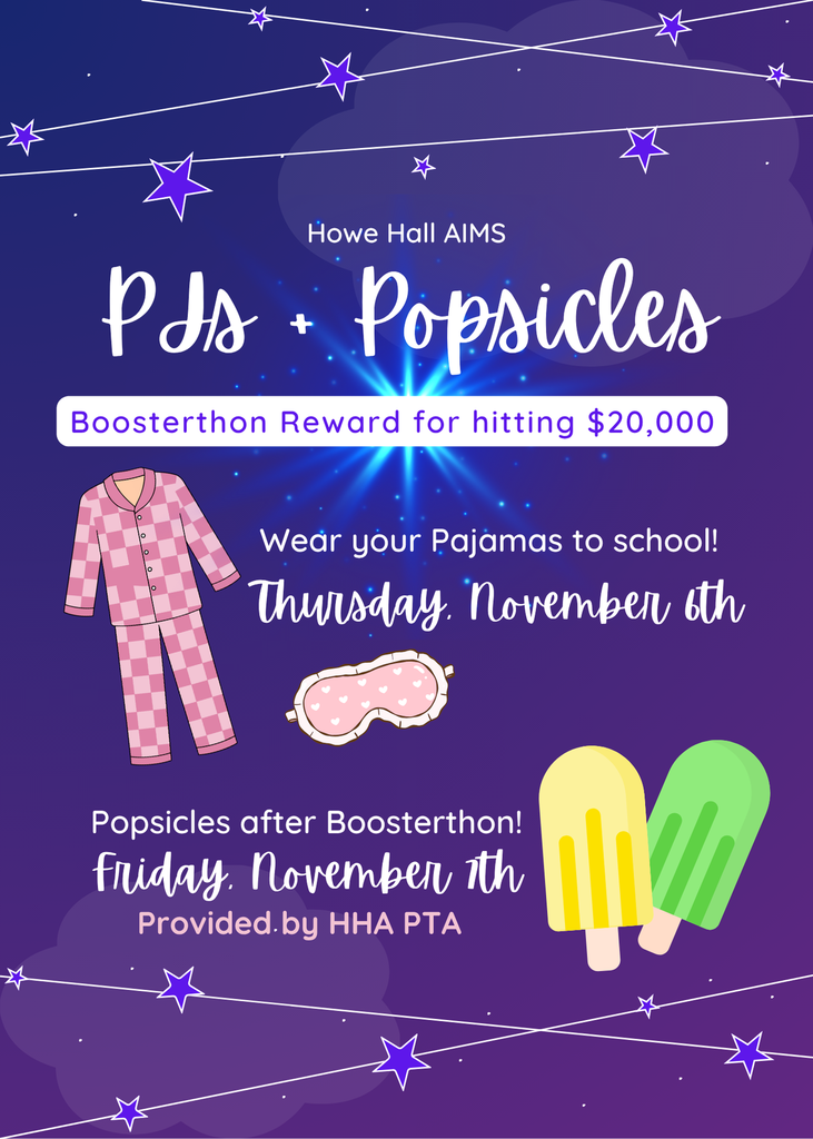 pjs and popsicles boosterthon reward