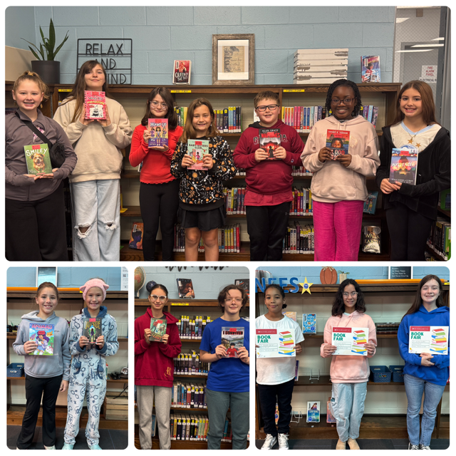 Fall Book Fair Winners