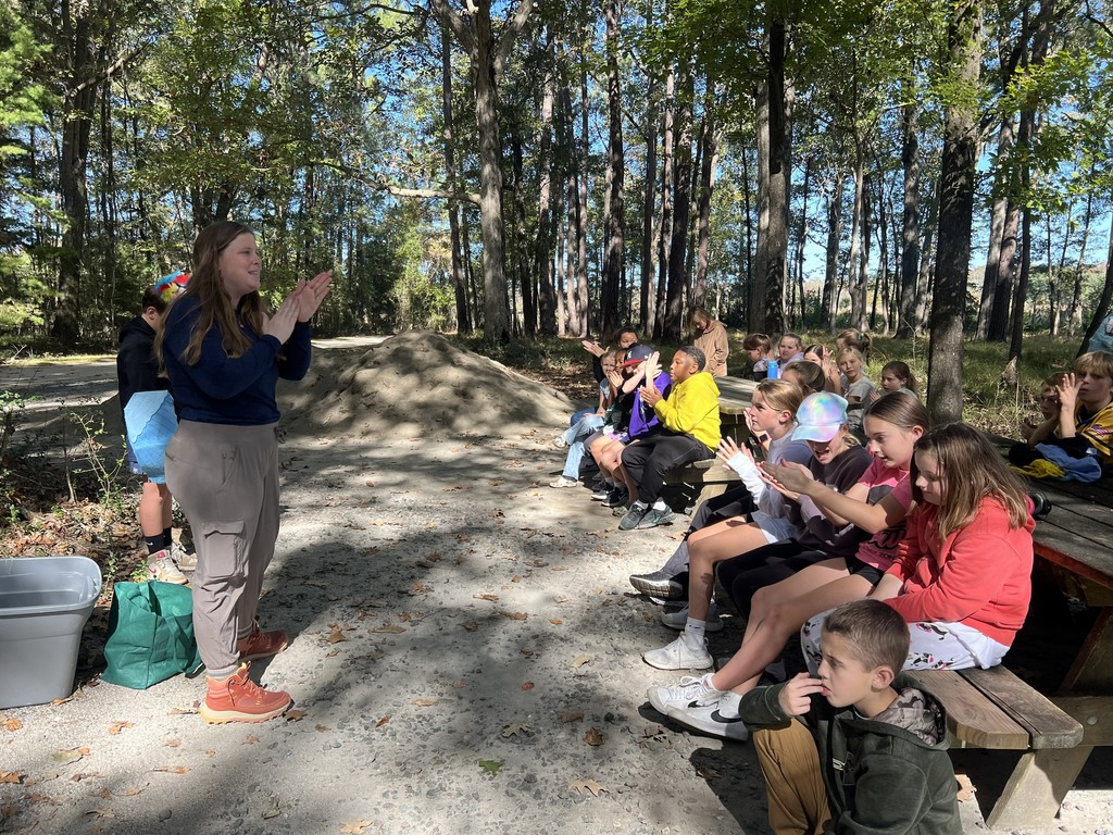 Students learned about birds and indigo.