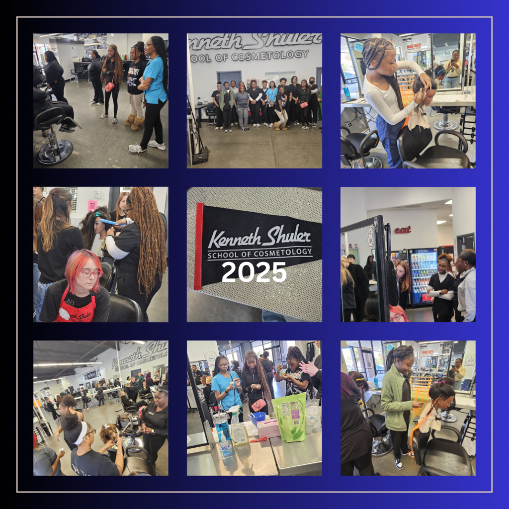 Field study highlight! On Monday, our natural hair braiding students visited Kenneth Shuler Cosmetology School. They explored professional spaces, observed expert techniques, and left inspired to grow their skills and careers in cosmetology.