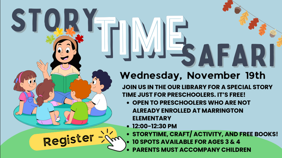 November StoryTime Safari