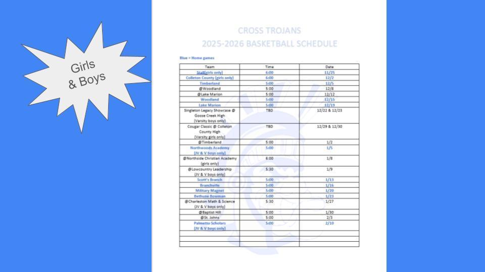 🏀✨ Schedule drop: 2025–2026 basketball season is set — mark your calendars! 🏀✨