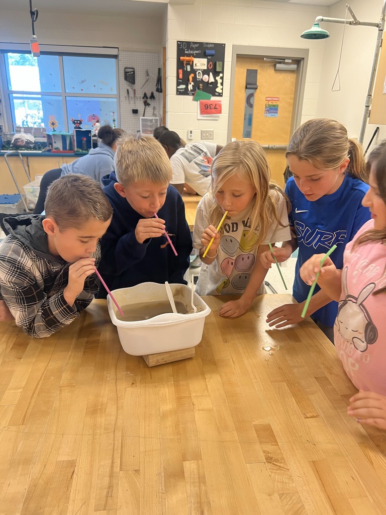 Wind was effecting their mountain model.