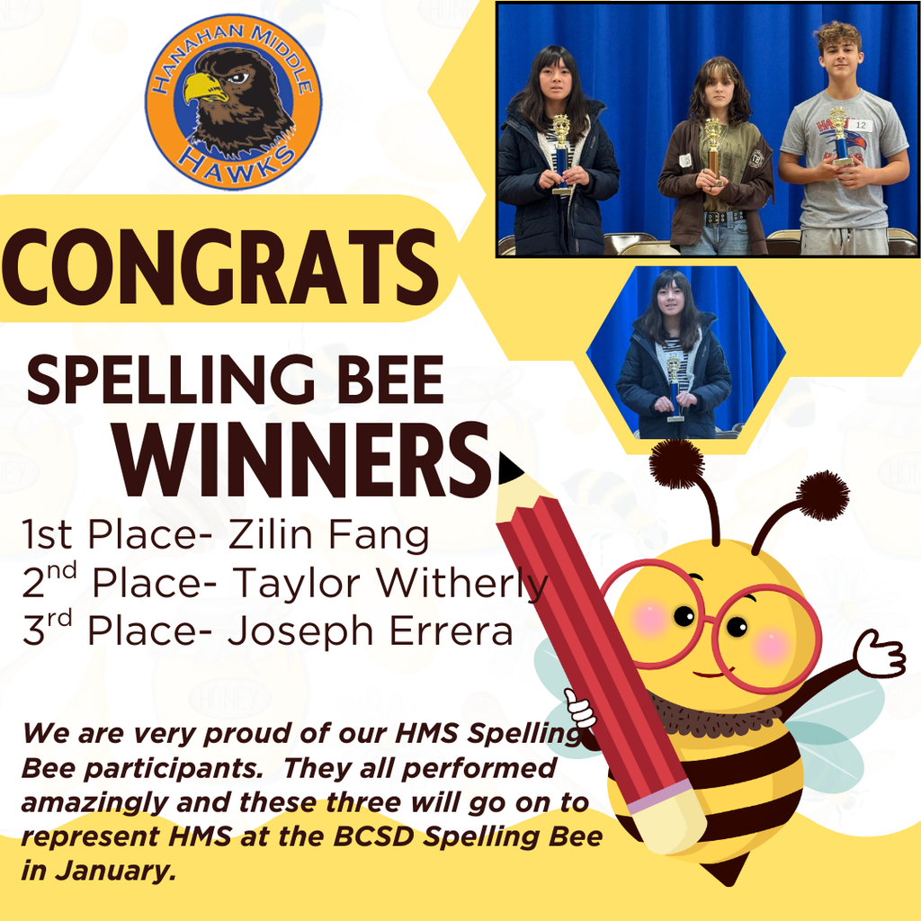 Spelling Bee Winners