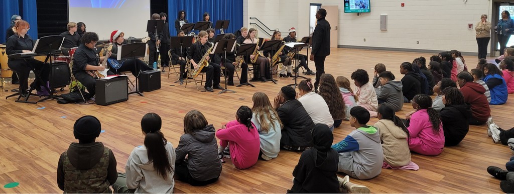 GCH Jazz band performed for GCE!