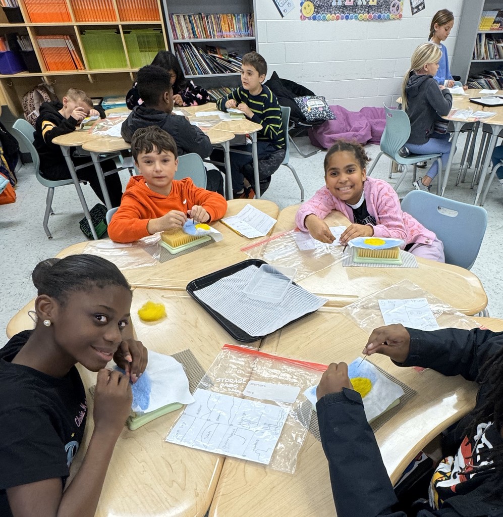 Elements were added one at a time.