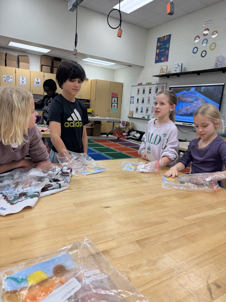 Students use the wet felting process.