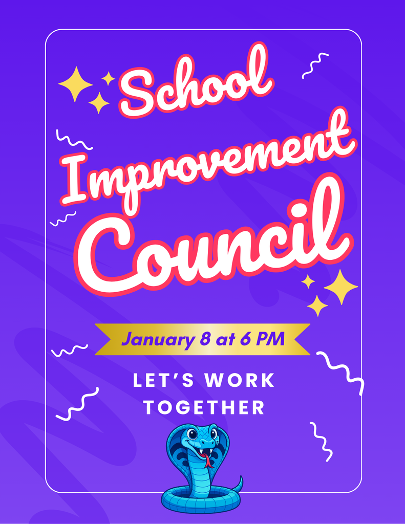 SIC Meeting  January 6 Cane Bay Middle Media Center 6pm 