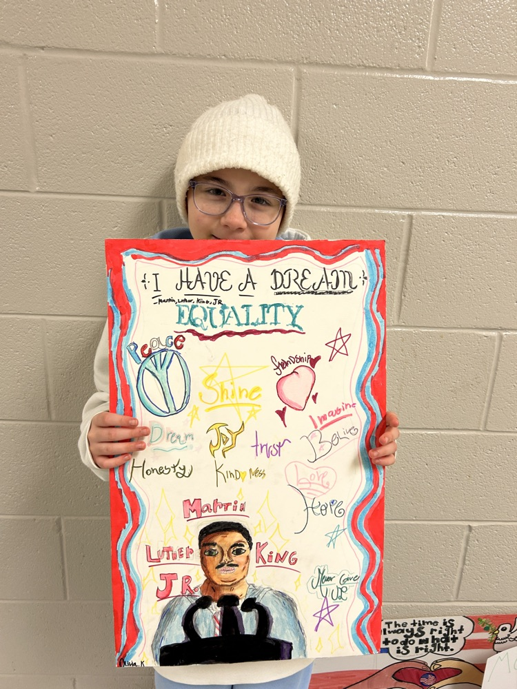 this student focused on the many  traits he showed.