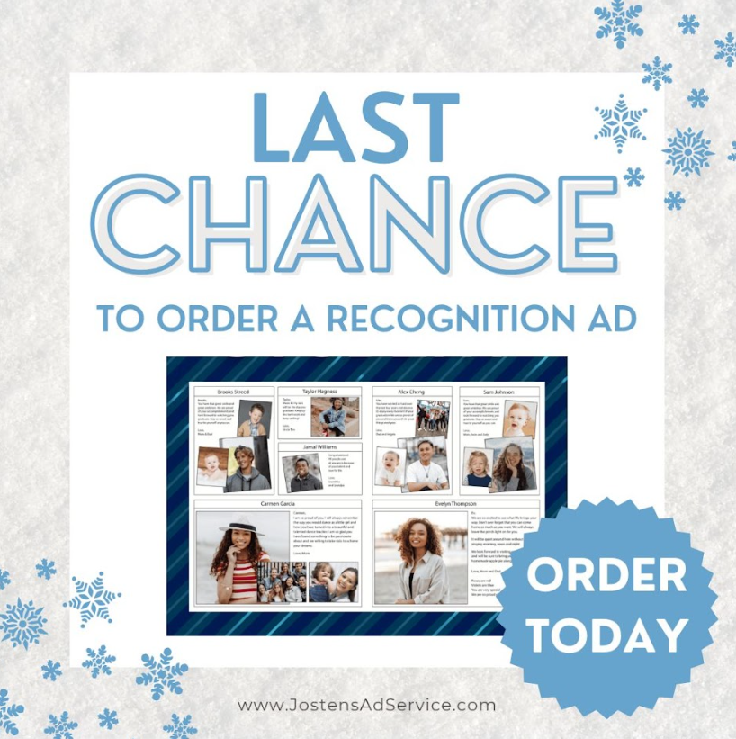 Last Chance To Order A Page In Yearbook