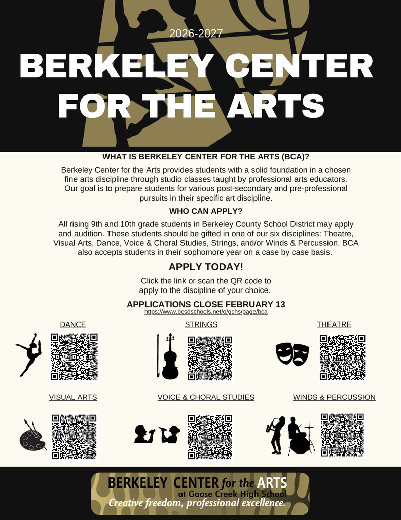 BCA 26-27 Application Flyer- Scan the QR codes or visit the BCA website to Apply Today!