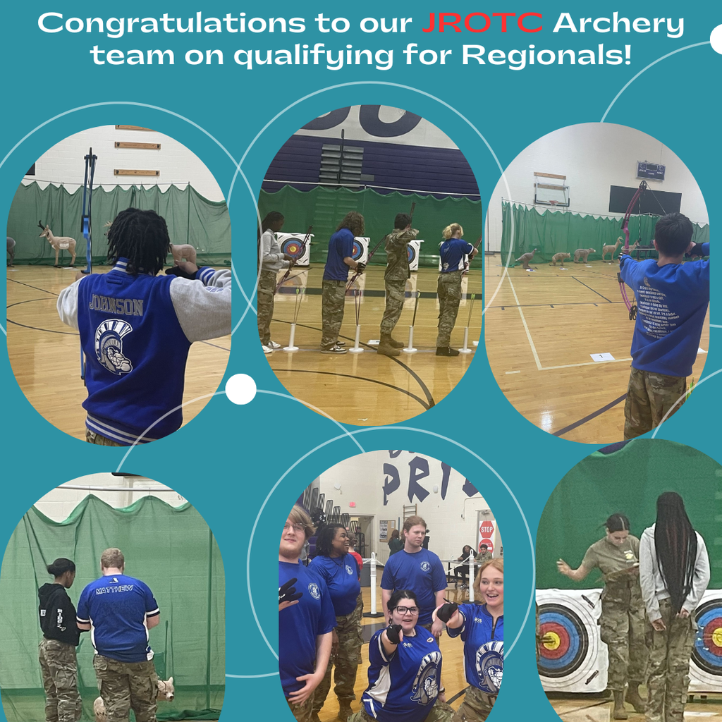 Congratulations to our JROTC Archery team on qualifying for Regionals!