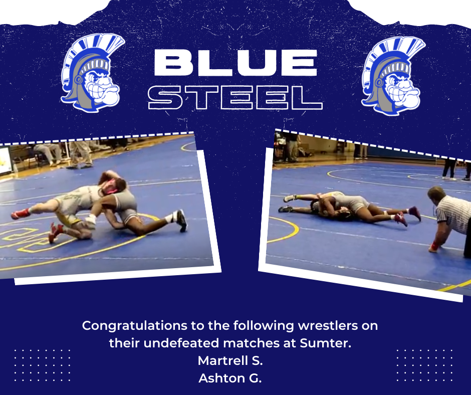 Way to go wrestlers!