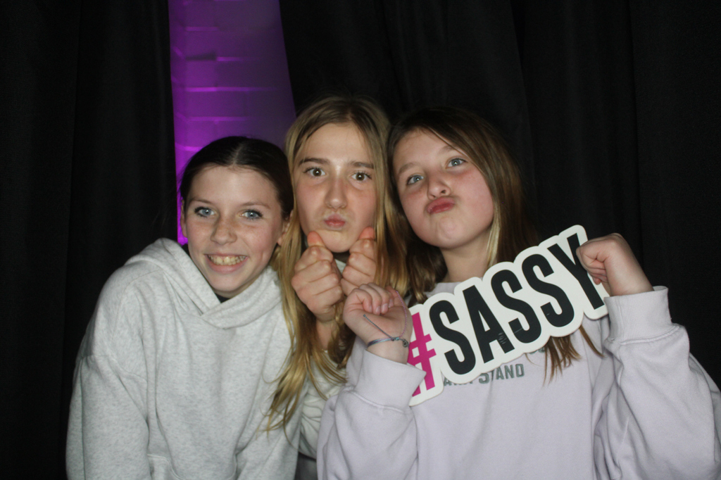 Glow in the dark dance