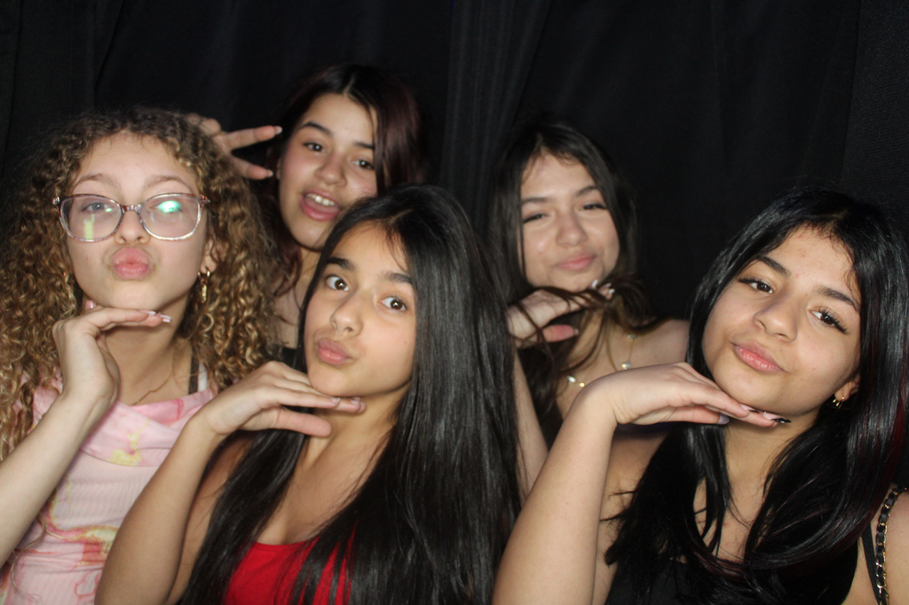 Glow in the dark dance