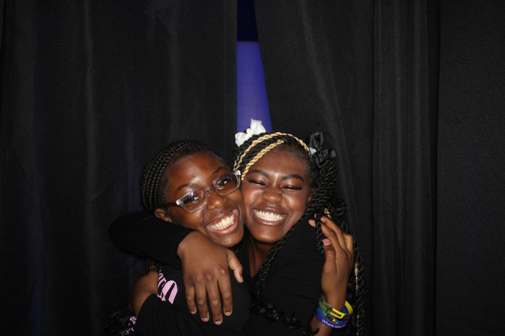 Glow in the dark dance