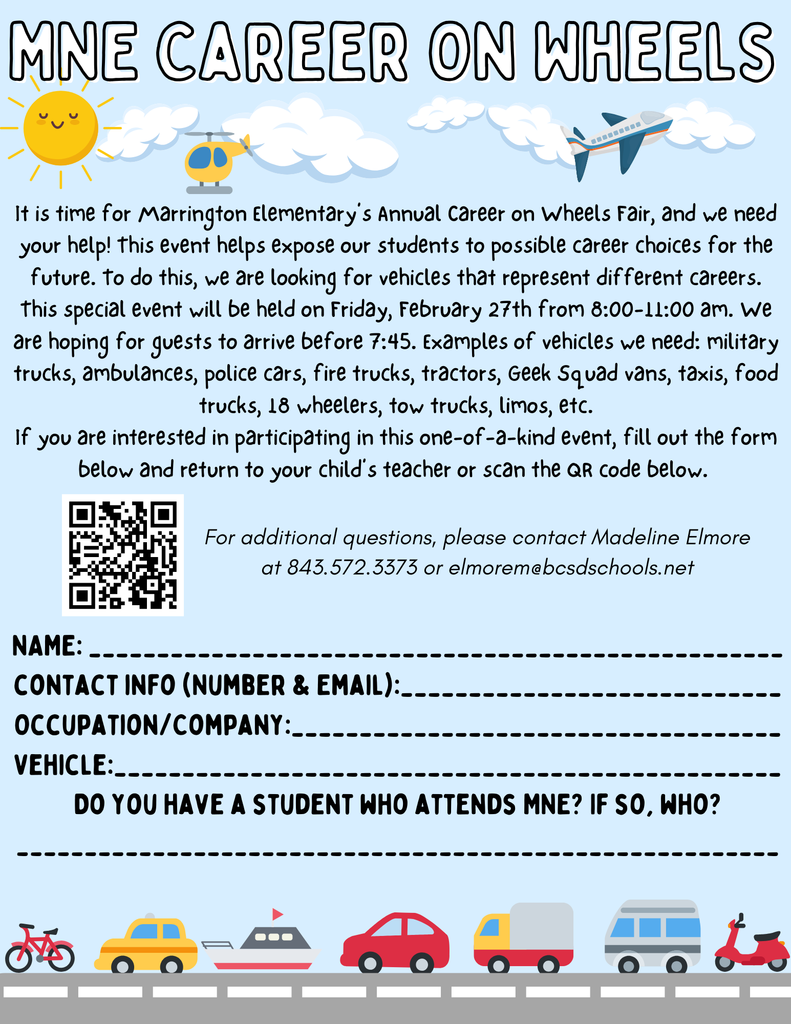 Help us find volunteers for Career on Wheels