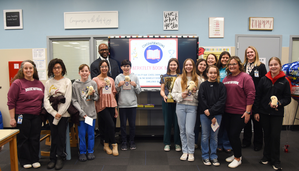 MMSOA Top 10 readers with BCSD leadership