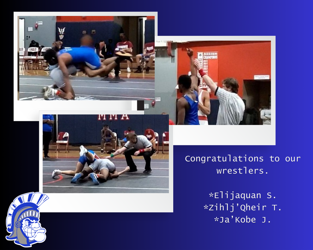 Big win for our wrestlers at the regional meet at Military Magnet Academy on Friday, Jan. 30 
