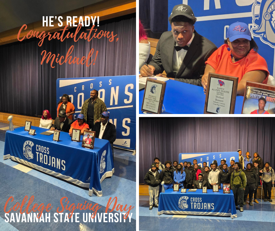 Michael B. College Signing Day