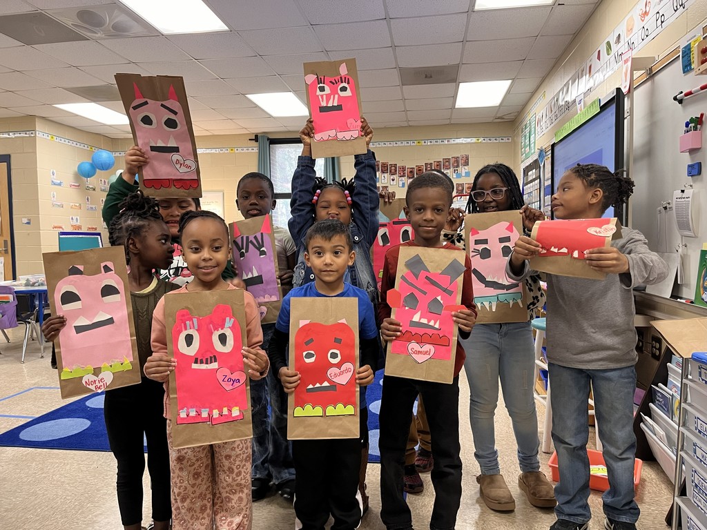 Love Monsters by Ms. Wyatt's first graders!