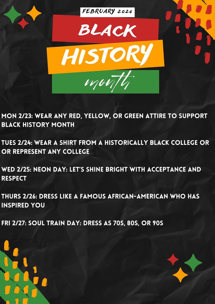 BHM Spirit Week